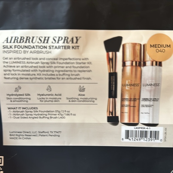 Luminess Airbrush Spray Silk Foundation Starter Kit - Picture 2 of 3